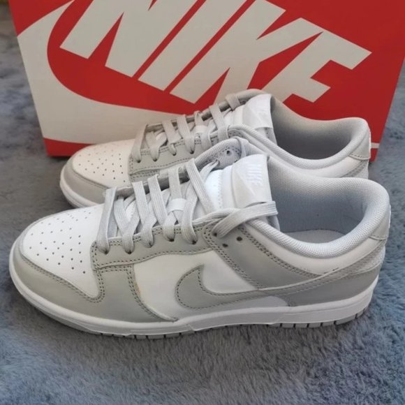 nike dunk low grey fog 38